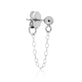 Tiny Bead Chain Earring - Stone & Strand