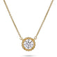 1 TCW Lab-Created Diamond Candy Solitaire Necklace