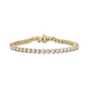 Stone and Strand 14K Yellow Gold 4-5 CTW Lab-Created Tennis Bracelet Front Image