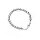 Stone and Strand Sterling Silver 6mm Silver Ball Bracelet Front Image