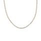 Stone and Strand 14K Yellow Gold Adjustable LAB-Created Diamond Tennis Choker Close Up Image