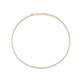 Stone and Strand 14K Yellow Gold Adjustable LAB-Created Diamond Tennis Choker Front Image