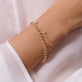 Image of 14K Yellow Gold Ambroeus Diamond Station Bracelet with Stone and Strand Bracelets