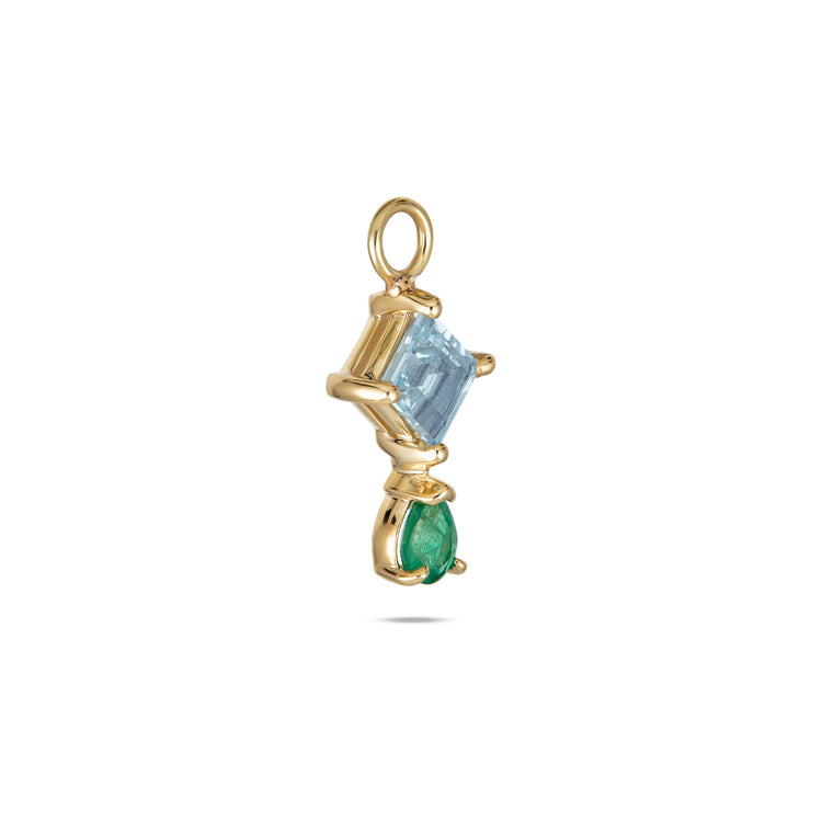 Arianna Hoop Charm