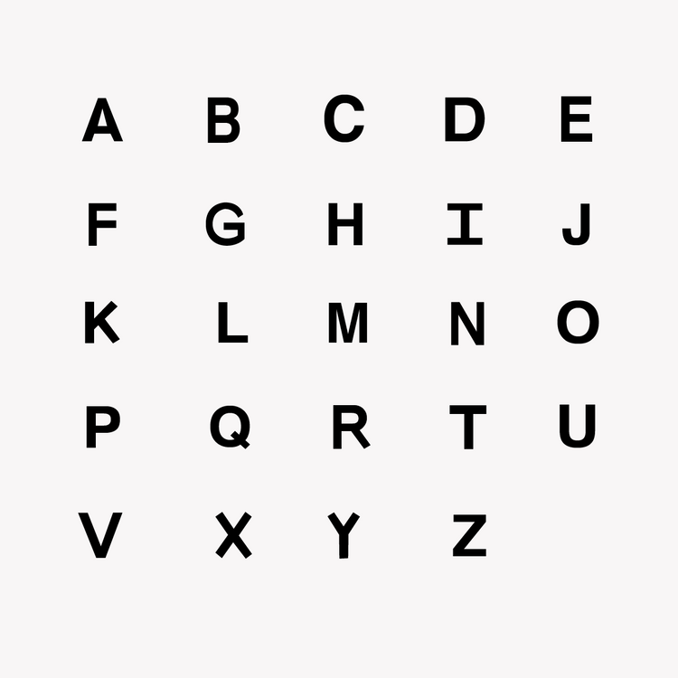 Bold Diamond Initial Necklace