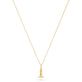 Stone and Strand 10K Yellow Gold Back To Shore Lighthouse Necklace Image