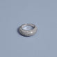 Stone and Strand Sterling Silver Balthazar LAB-Created Diamond Ring Editorial Image