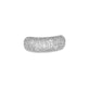 Stone and Strand Sterling Silver Balthazar LAB-Created Diamond Ring Front Image