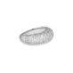 Stone and Strand Sterling Silver Balthazar LAB-Created Diamond Ring Side Image