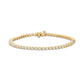 Stone and Strand 14K Yellow Gold Baseline Eternity Tennis Bracelet Front Image