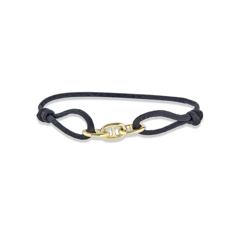 Stone and Strand 14K Yellow Gold Beacon Friendship Bracelet Front Image
