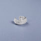 Stone and Strand Sterling Silver Beatrice LAB-Created Diamond Ear Cuff Editorial Image