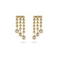 Stone and Strand 14K Yellow Gold Bedazzle Diamond Studs Front Image