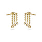 Stone and Strand 14K Yellow Gold Bedazzle Diamond Studs Rear Image