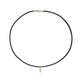 Stone and Strand 14K Yellow Gold Birthstone Flow Charm Choker Front Image