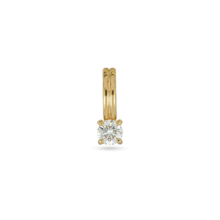 Stone and Strand 14K Yellow Gold Birthstone Flow Charm Front Image