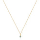 Stone and Strand 10K Yellow Gold Blue Lagoon Aquamarine Necklace Image