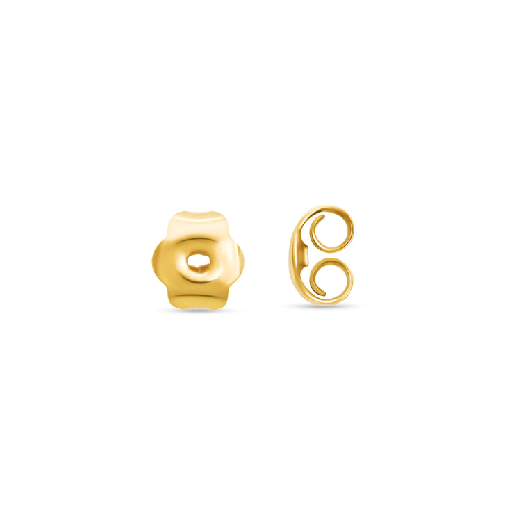 Stone and Strand 10K Yellow Gold Blue Lagoon Buddy Stud Backing Image