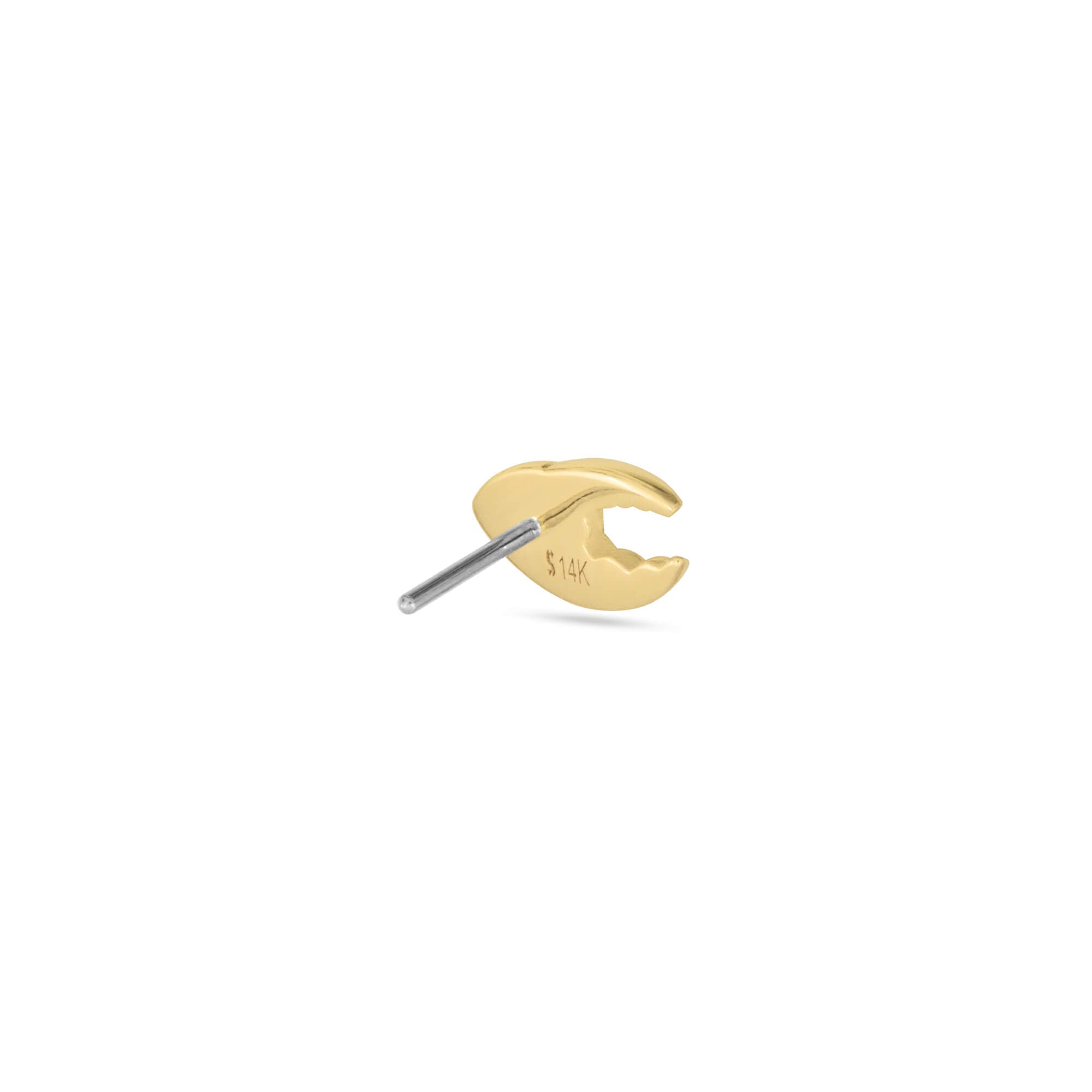 Boiled & Bougie Flat Back Piercing Earring – STONE AND STRAND