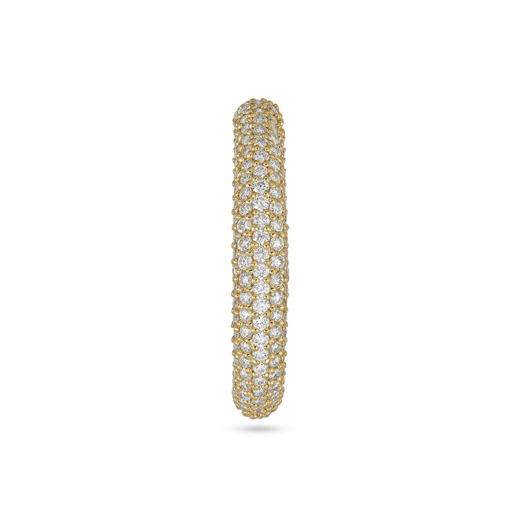 Stone and Strand 14K Yellow Gold Bold Pave Suspender Front Image
