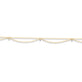 Stone and Strand 10K Yellow Gold Bright Lights Anklet Close Up Image
