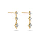 Stone and Strand 14K Yellow Gold Bright Lights Drop Earrings Side Image