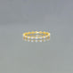 Stone and Strand 14K Yellow Gold Bright Lights Eternity Band Editorial Image