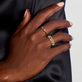 Image of 14K Yellow Gold Bright Lights Eternity Band with Stone and Strand Rings