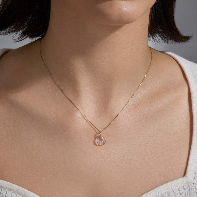 By The Shore Crystal Charm