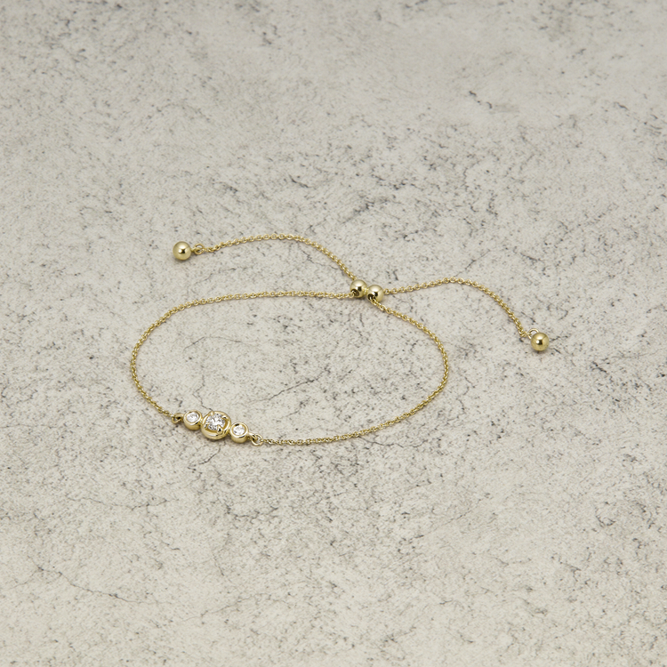 【Stone and Strand】 Birthstone Bonbon14カラットゴールドイヤ Emerald Cut Birthstone Bonbon Necklace – STONE AND STRAND