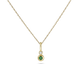 Birthstone Diamond Bonbon Necklace Emerald May