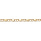 Stone and Strand 10K Yellow Gold Chained to My Heart Anklet Close Up Image