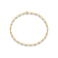 Stone and Strand 10K Yellow Gold Chained to My Heart Anklet Front Image