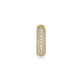 Stone and Strand 14K Yellow Gold Chubby Pave Hinged Ear Cuff Front Image