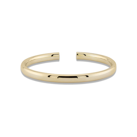 Stone and Strand 14K Yellow Gold Classic Cuff Front Image
