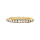 Stone and Strand 14K Yellow Gold Classic Diamond Eternity Band Front Image
