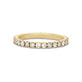 Stone and Strand 14K Yellow Gold Classic Diamond Eternity Band Side Image