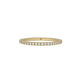 Stone and Strand 14K Yellow Gold Classic Diamond Eternity Ring Front Image