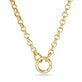 Stone and Strand 14K Yellow Gold Classic Rolo Charm Connector Necklace Front Image