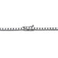 Stone and Strand 14K White Gold  Unflippable Tennis Necklace In White Gold Clasp Image 