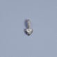 Stone and Strand Sterling Silver Cluny LAB-Created Heart Diamond Charm Editorial Image