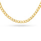 Stone and Strand 10K Yellow Gold Curbside Chain Necklace Close Up Image
