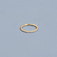 Stone and Strand 14K Yellow Gold Classic Diamond Eternity Ring Editorial Image