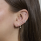 Cobra Diamond Wave Ear Huggie