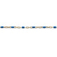 Stone and Strand 10K Yellow Gold Blue Dainty Goldie Pop Bracelet Close Up Image