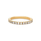 Stone and Strand 14K Yellow Gold Classic Diamond Eternity Band Rear Image
