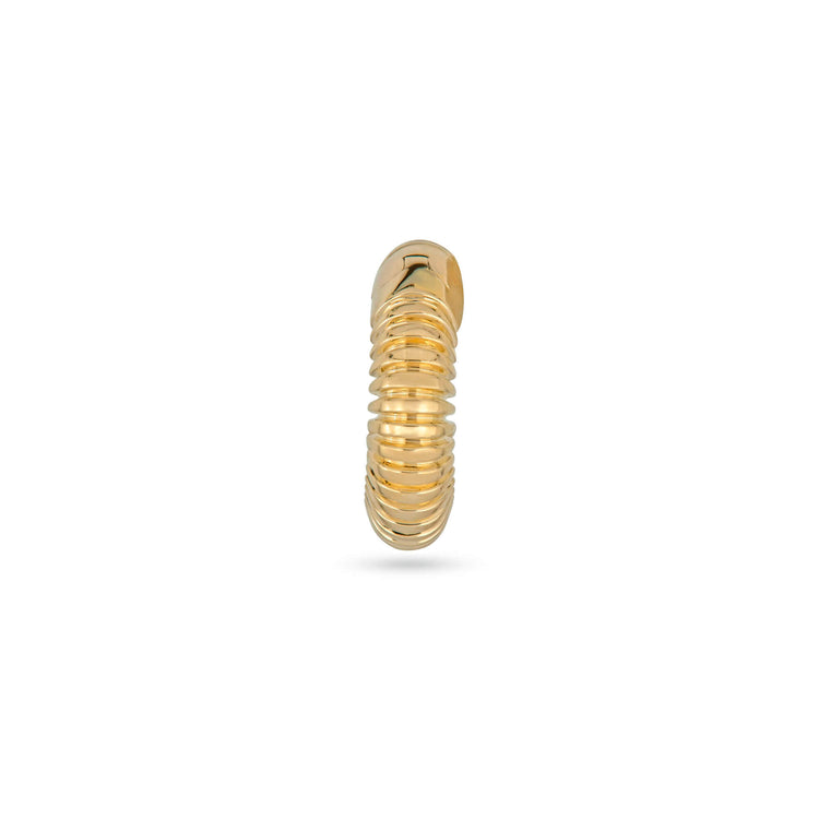 Stone and Strand 14K Yellow Gold Demi Ear Cuff Front Image