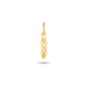 Stone and Strand 14K Yellow Gold Diamond Baguette Charm Rear Image
