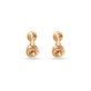 Stone and Strand 10K Yellow Gold Small Diamond Burst Dangle Earrings Rear Image