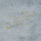 Stone and Strand 14K Yellow Gold Diamond Button Necklace Editorial Image